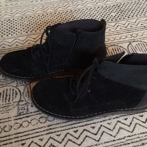 Clark’s black ankle boots